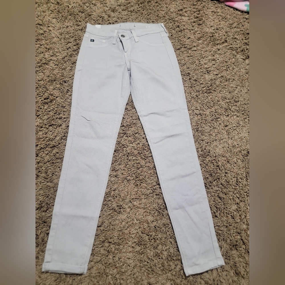 White Slim Fit Jeans